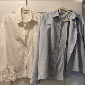 Djerf Avenue breezy shirt bundle size s